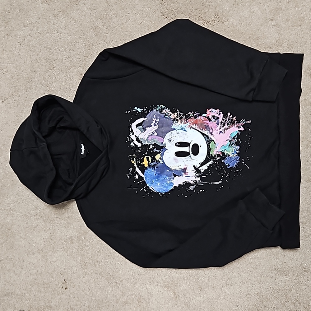 Desigual. Mickey Mouse Black Hooded Sweatshirt - Picture 2 of 16